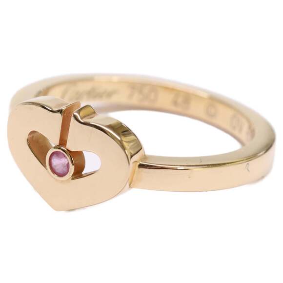 CARTIER Authentic 18k Gold Heart Ring - Picture 8 of 8